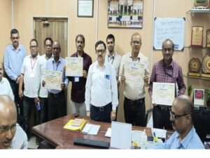 स्टील मेल्टिंग शॉप-2 में शिरोमणि पुरस्कार वितरण समारोह का आयोजन