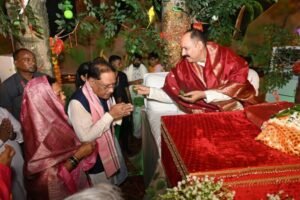 Big News – CM विष्णुदेव साय शिव महापुराण कथा के समापन समारोह में हुए शामिल…छत्तीसगढ़ के सभी तीर्थ स्थलों को विकसित कर रही है सरकार, कवर्धा के भोरमदेव के विकास हेतु 146 करोड़ स्वीकृत…श्रीराम लला दर्शन योजना और तीर्थ दर्शन योजना से श्रद्धालुओं को मिल रहा है आध्यात्मिक लाभ…पढ़िए खबर