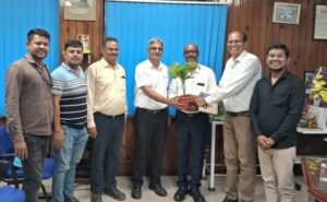 डिप्लोमा इंजीनियरों ने की सीजीएम (एम एंड यू) बेहरा से सार्थक भेंटवार्ता।