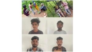 नशे में भगवान की मूर्ति से अभद्रता करने वाले 4 आरोपी गिरफ्तार