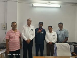 भिलाई।बीएसपी के एथलेटिक्स अकादमी के कैडेट अनुराग एक्का ने सीबीएसई क्लस्टर एथलेटिक्स मीट में जीते दो कांस्य पदक