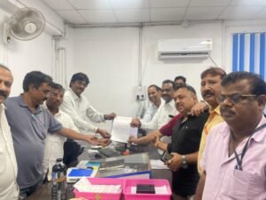 कर्मचारियों पर बीएसपी आवास खाली करने का बनाया जा रहा दबाव, मजदूर संघ ने सौंपा ज्ञापन