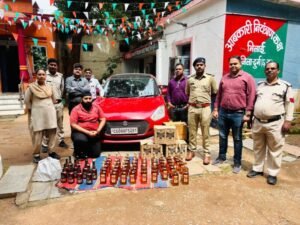 मध्यप्रदेश से हो रही थी शराब की अवैध तस्करी,एक आरोपी गिरफ्तार