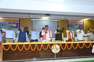 राष्ट्रीय खेल दिवस पर मंत्री गजेन्द्र यादव ने किया खिलाड़ियों का सम्मान