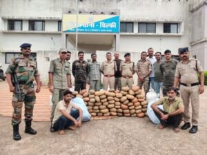 नशे के विरुद्ध कबीरधाम पुलिस का एक और बड़ा प्रहार — 2 क्विंटल से अधिक गांजा बरामद, दो अंतर्राज्यीय तस्कर गिरफ्तार, 70 लाख की जप्ती