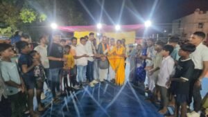 एक दिवसीय राज्य स्तरीय कबड्डी प्रतियोगिता के शुभारंभ कार्यक्रम में सम्मिलित हुए दुर्ग ग्रामीण विधायक ललित चंद्राकर