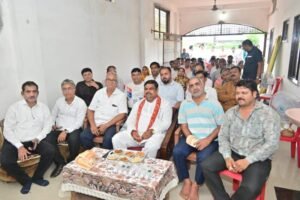 शिक्षा मंत्री गजेन्द्र यादव ने भाजपा परिवार के साथ सुनी मन की बात का 126 वां एपिसोड