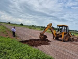 अवैध प्लाटिंग पर बड़ी प्रशासनिक कार्यवाही…