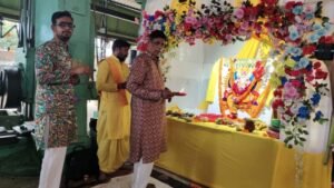कन्हैया स्टील इंडस्ट्री में भगवान विश्वकर्मा की जयंती हर्षोल्लास से मनाई गई, विधि विधान से हुई पूजा अर्चना
