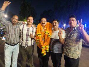 बंछोर बने पांचवीं बार Bsp ऑफिसर्स एसोसिएश न के अध्यक्ष, चुनाव में एकतरफा जीत दर्ज कर बनाया