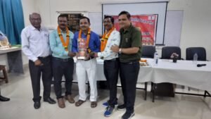 शिक्षक समाज का निर्माता है, नौकरी से आगे बढ़कर सामाजिक दायित्व भी निभाएँ”:शिक्षा मंत्री गजेन्द्र यादव