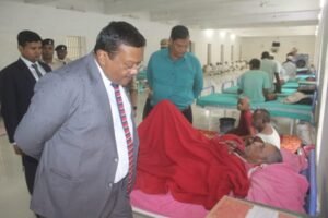 प्रधान जिला एवं सत्र न्यायाधीश जिला दुर्ग (छ.ग.) द्वारा केन्द्रीय जेल दुर्ग का किया गया निरीक्षण…