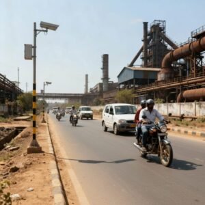 рднрд┐рд▓рд╛рдИ рдЗрд╕реНрдкрд╛рдд рд╕рдВрдпрдВрддреНрд░ рдореЗрдВ рд╡рд╛рд╣рдиреЛрдВ рдХреА рдЧрддрд┐ рдкрд░ рдирд┐рдпрдВрддреНрд░рдг…..