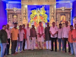 भिलाई नगर विधायक ने महानवमी पर की माता रानी के दर्शन….