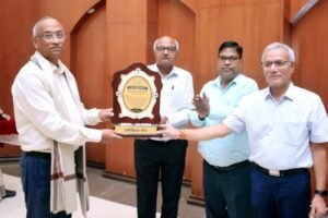 महाप्रबंधक (वित्त) यशोभद्र जैन सहित, 3 विद्युत कर्मियों की विदाई