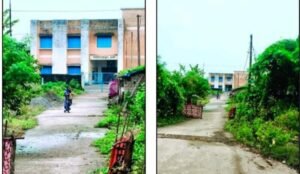 स्कूल के रास्ते तक कब्ज़ा, बंजारी में सरकारी ज़मीन हड़पने की खुली लूट