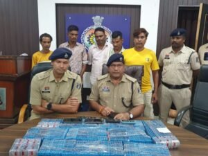 ऑपरेशन विश्वास” के तहत दुर्ग पुलिस की बड़ी कार्यवाही, 10 हज़ार नशीली कैप्सूल बरामद – पांच आरोपी गिरफ्तार