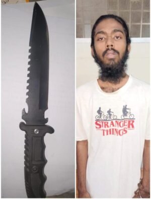 भिलाई में चाकूबाजी: आरोपी गिरफ्तार, आर्म्स एक्ट में मामला दर्ज