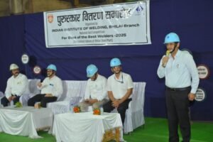 संयंत्र स्तरीय वेल्डिंग प्रतियोगिता संपन्न, दो प्रतिभागी राष्ट्रीय स्तर पर चयनित