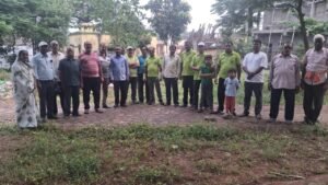 क्षेत्रीय साहू मित्र सभा खुर्सीपार भिलाई ने चलाया सफाई अभियान