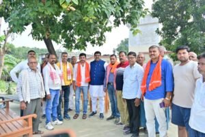 बिहार चुनाव में जुटे केबिनेट मंत्री गजेन्द्र यादव