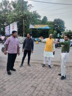 दुर्ग में होगा वंदे मातरम गीत का सामूहिक गायन :: भाजपा नेताओं ने लिया तैयारियों का जायजा