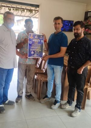 “स्वदेशी अपनाओ – विकसित व्यापार बनाओ” अभियान के तहत नंदिनी रोड पहुँचा भिलाई चैंबर दल