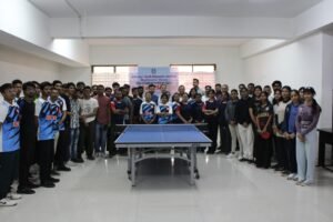 सीएसवीटीयू एकीकृत राज्यस्तरीय टेबल टेनिस प्रतियोगिता में खिलाड़ियों ने दिखाया कौशल और एकाग्रता