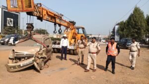 लावारिस वाहनों के विरुद्ध सघन कार्यवाही — राष्ट्रीय सुरक्षा अलर्ट के तहत जिलेभर में सतत जांच अभियान निरंतर जारी