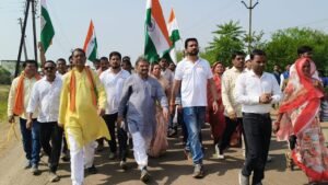 लौह पुरुष सरदार वल्लभभाई पटेल की 150वीं जयंती के उपलक्ष्य में खैरागढ़ में यूनिटी मार्च पदयात्रा का हुआ भव्य आयोजन