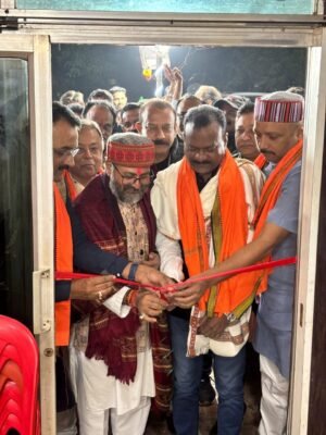 सेक्टर एरिया में भाजपा का जिला कार्यालय उद्घाटित, कार्यकर्ताओं को मिलेगा इसका फायदा