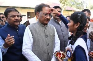 शिक्षा ही विकास का मूलमंत्र है, शिक्षा के बिना जीवन अधूरा — मुख्यमंत्री विष्णु देव साय