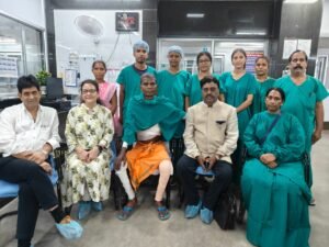 जवाहरलाल नेहरु चिकित्सालय की बर्न यूनिट ने दिया 35 वर्षीय उमेश को नया जीवन