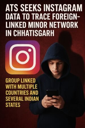 रायपुर ISIS मामले में हाई स्कूल स्टूडेंट्स के ‘माइनर नेटवर्क’ की कड़ी तक पहुँची ATS, इंस्टाग्राम मुख्यालय से तकनीकी डेटा जुटाने की प्रक्रिया शुरू