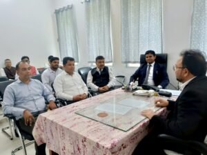 नेशनल लोक अदालत की तैयारी के संबंध में वित्तीय संस्थाओं के अधिकारियों एवं उनके अधिवक्तागण के साथ सफलतापूर्वक बैठक सम्पन्न