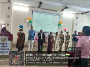 भिलाई: लैंगिक संवेदनशीलता के प्रति जागरूकता के लिए विद्यार्थियों को दिलाई गई शपथ..