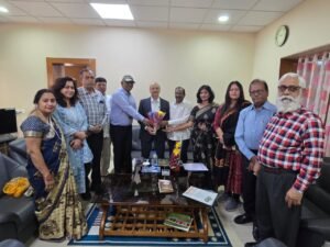 रिटेंशन स्कीम को निरस्त करने की मांग को लेकर सेवानिवृत कर्मी BSP प्रबंधन से की मुलाकात