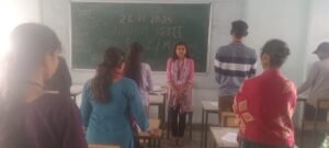 विद्यार्थियों ने रैली और प्रतियोगिताओं के माध्यम से मनाया हमारा संविधान हमारा स्वाभिमान सप्ताह