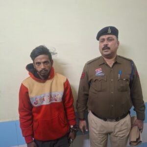 लूट के फरार आरोपी को छिंदवाड़ा से किया गया गिरफ्तार