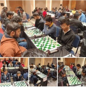 सीएसवीटीयू एकीकृत राज्यस्तरीय शतरंज प्रतियोगिता काहुआ भव्य आयोजन