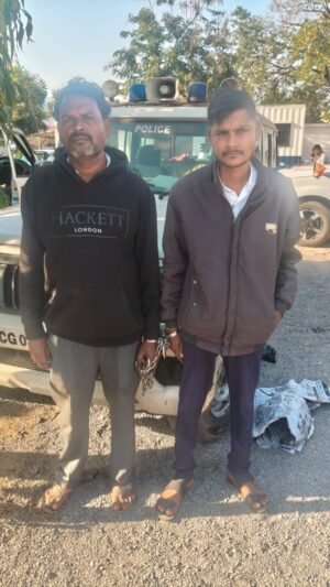 मुंगेली में आपरेशन बाज को मिली बड़ी सफलता, धरे गए दो गांजा तस्कर