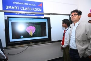 रेंगालपाली में सर्वसुविधायुक्त उच्चतर माध्यमिक विद्यालय भवन का लोकार्पण