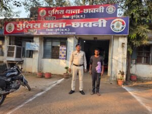 उधारी के पैसे को लेकर खूनी हमला, छावनी पुलिस ने आरोपी को चंद घंटों में दबोचा