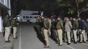 राजनांदगांव पुलिस ने शुरू किया व्यापक कांबिंग गश्त एवं सघन वाहन जांच अभिया