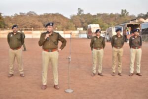 जयंती स्टेडियम सिविक सेंटर भिलाई में आयोजित दिव्य श्री हनुमंत कथा कार्यक्रम में लगे सुरक्षा व्यवस्था हुई समीक्षा