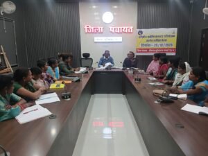 IFC परियोजना अंतर्गत इंटीग्रेटेड फार्मिंग क्लस्टर की कार्य उपलब्धियों की समीक्षा बैठक आयोजित