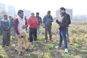 आयुक्त ने किया वार्ड 15 का औचक निरीक्षण