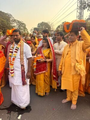कलश यात्रा के साथ आज से श्रीमद्भागवत भागवत ज्ञान सप्ताह की शुरुआत