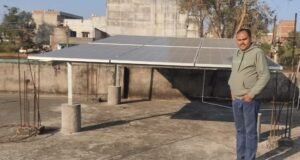 सौर ऊर्जा से अनिल का घर हुआ रोशन..