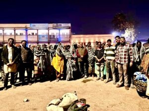 दान के सबसे बड़े पर्व मकर सक्रांति पर जन समर्पण सेवा संस्था ने दो दिवस किया मानव सेवा एवँ दान का कार्यक्रम